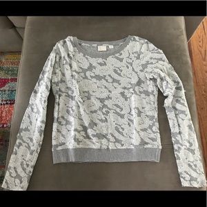 Anthropologie textured sweater